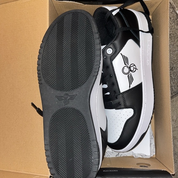 Black and white creative recreation sneakers size 8.5 in mens brand new in box - Picture 5 of 8